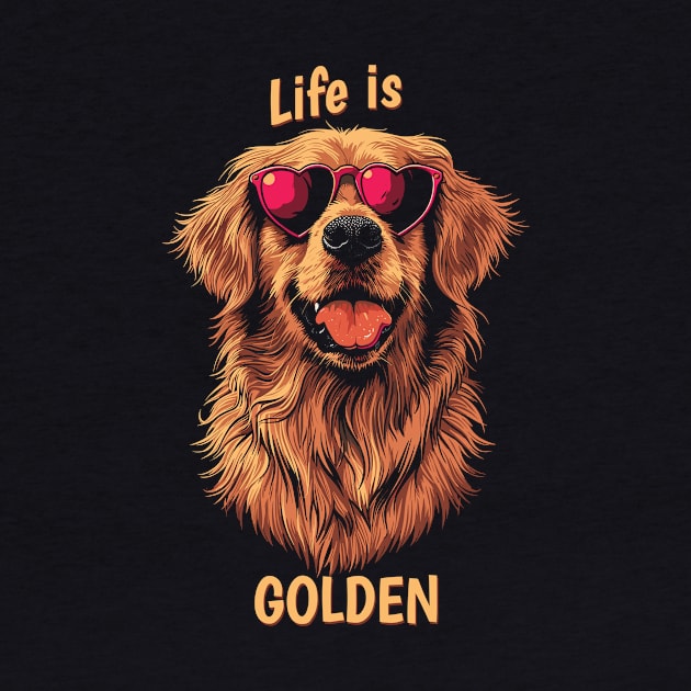 Life is Golden | Dog Lover by Indigo Lake